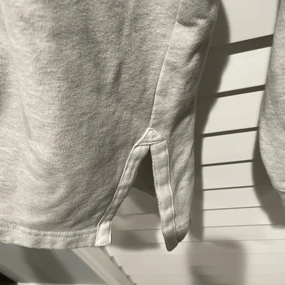 Abercrombie & Fitch Light Gray Cowl Neck Sweater - Picture 4 of 5